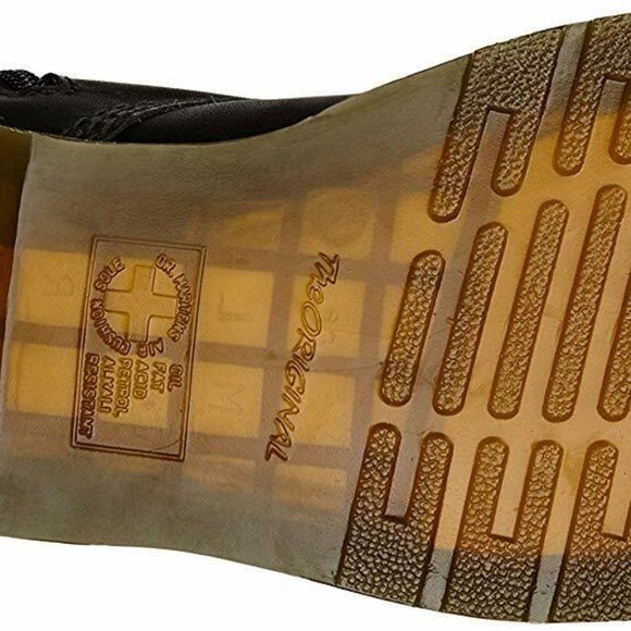 Dr. Martens Women's US 7 1914 Vonda Black Roses Softy T Leather 14-Eye Mid Calf - Picture 6 of 12